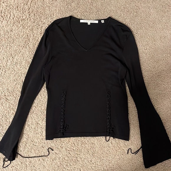 Max Studio womens long sleeve knit top - Picture 9 of 10